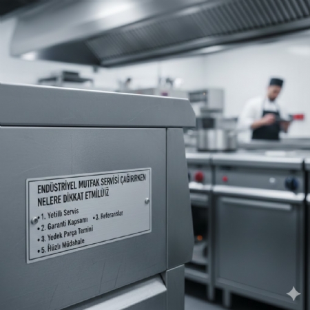 Endüstriyel Mutfak Servisi Çağırırken Nelere Dikkat Etmeliyiz